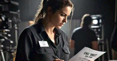 call sheet in film production