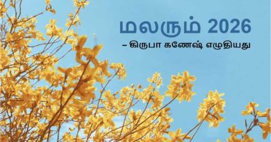 poem by kirupaganesh