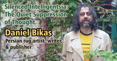 Rugs artist Daniel Bikas