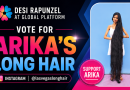 Desi Rapunzel Arika Das Shines Globally