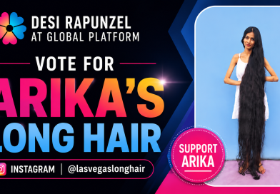 Desi Rapunzel Arika Das Shines Globally